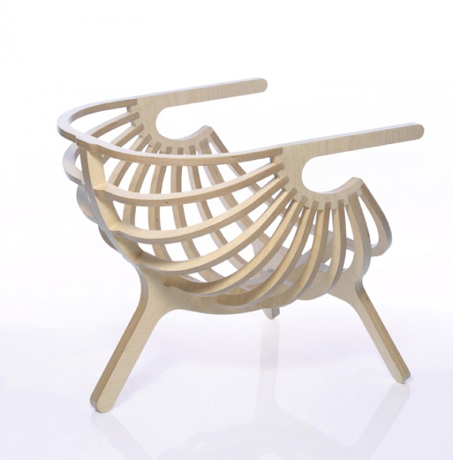 branca shell chair